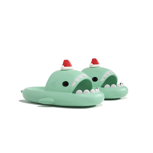 Sharkicks Basic - Claquettes Requins Père Noël